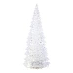 Sapin décoratif DOROTEO en plastique, LEDs changement de couleur, 18cm, Ø8,5cm