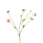 Branche décorative de Centaurea TAOTAO, rose, 65cm