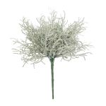 Plante en plastique Santoline petit cyprès CHENJIA, piquet, gris-blanc, 25cm