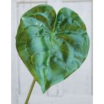 Feuille d'anthurium artificielle GÜLSAH, vert, 65cm