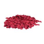 Pétales de rose en soie MEGGIE, 500 pcs, rouge, 4x4cm