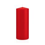Bougie pilier MAEVA, rouge, 20cm, Ø8cm, 119h - Made in Germany