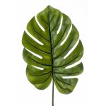 Feuille de philodendron Monstera Deliciosa artificielle DRETA, 95cm