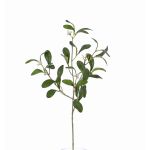 Gui artificiel SAJAN avec baies, vert, 55cm