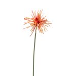 Chrysanthème artificiel SUSUMU, orange, 60cm