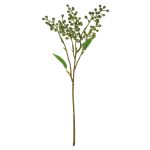 Branche artificielle de baies de sureau TEITH avec fruits, vert, 40cm