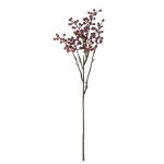 Branche artificielle de baies de sureau TEITH avec fruits, rouge bordeaux, 40cm