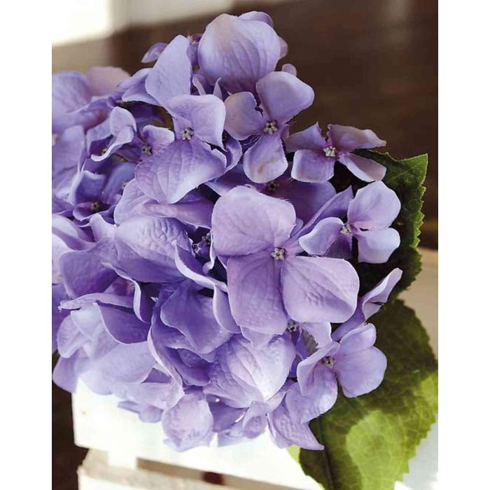 Acheter des Hortensia en tissu ELENIA, lilas, 45cm, Ø13cm