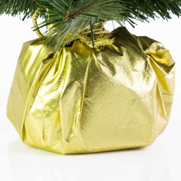 Acheter des Mini sapin artificiel VARSOVIE, sac de jute, 90cm, Ø 50cm -  Faux arbres