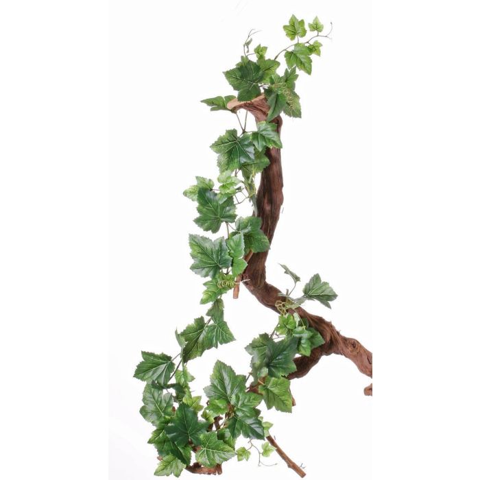 Guirlande de vigne artificielle L150 cm 74 grandes feuilles