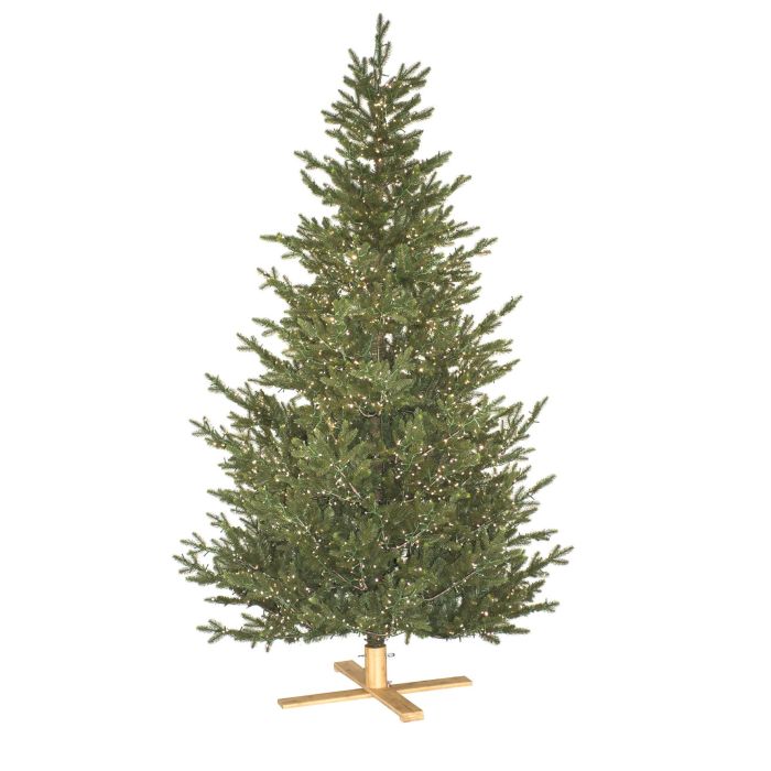 Acheter des Faux sapin de Noël LA VALETTE SPEED DELUXE, LEDs, 230cm, Ø 140cm - Faux arbres