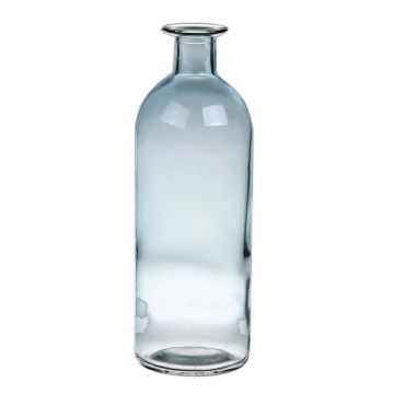 Vase en verre ARANCHA, bleu clair-transparent, 20,3cm, Ø7cm