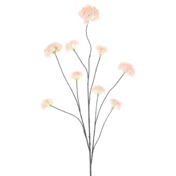 Branche décorative Boule de neige GRIGO, rose pâle, 125cm