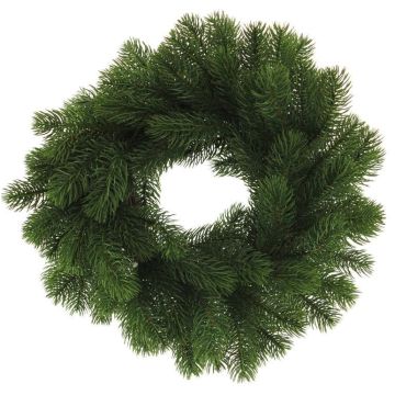 Couronne décorative de sapin FEILAN, vert, Ø35cm