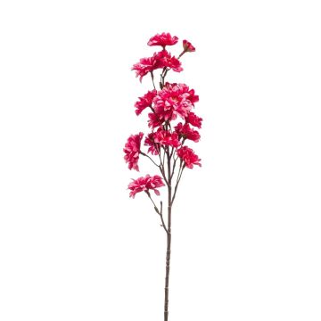 Branche de fleurs de cerisier artificielle KASH avec des fleurs, fuchsia, 60cm