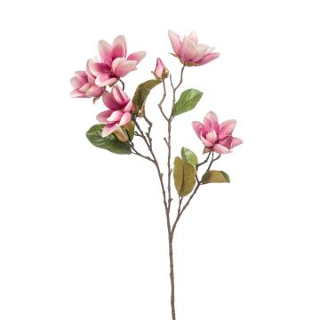 Branche artificielle Magnolia LIRSA, rose-fuchsia, 90cm