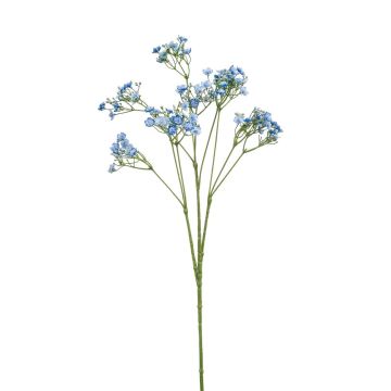 Gypsophile artificiel LITAGO, bleu, 70cm, Ø1,5cm