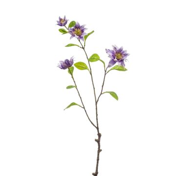 Branche décorative Clématite RUHNA, lilas, 75cm