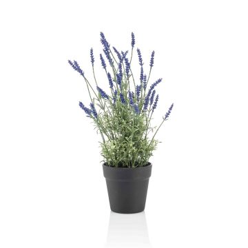 Plante artificielle Lavande NAPUR en pot décoratif, violet, 50cm