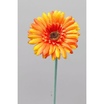 Fleur artificielle Gerbera TEUDELINDE, orange, 55cm, Ø8cm