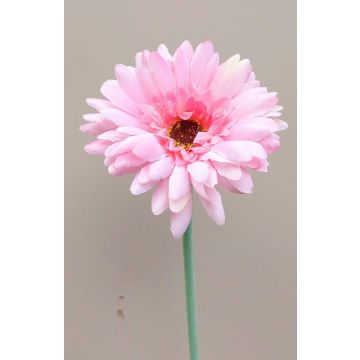 Fleur artificielle Gerbera TEUDELINDE, rose, 55cm, Ø8cm