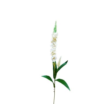 Fleur décorative Véronique RUNHERDA, blanc, 75cm