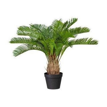 Palmier artificiel Cycas ZULEY en pot décoratif, 60cm