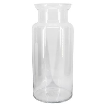 Vase en verre HANNA OCEAN, transparent, 55cm, Ø24cm