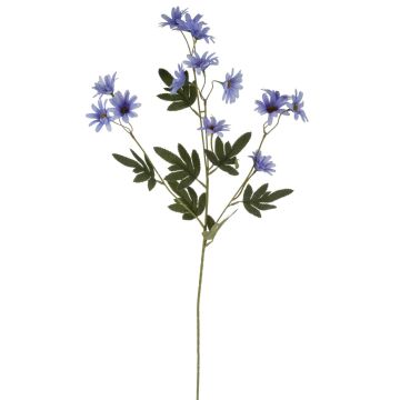 Marguerite artificielle FENAS, bleu-lilas, 65cm