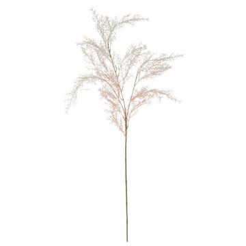 Asparagus sprengeri artificiel RUNAL, blanc-rose, 80cm