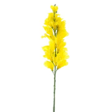 Fleur artificielle Gueule-de-loup FOLET, jaune, 100cm