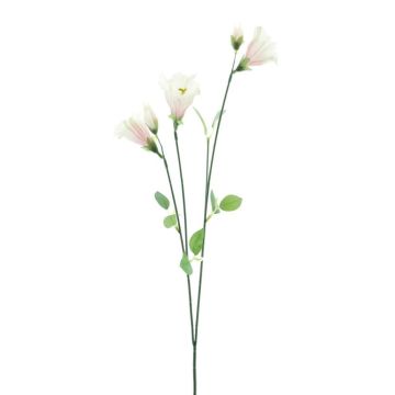 Campanule artificielle JUKES, crème-rose, 60cm