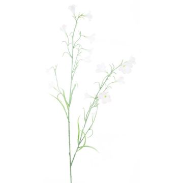 Campanule artificielle SANDERINA, blanc-rose, 105cm