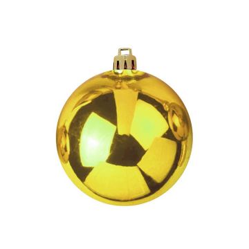 Boule de sapin de Noël CANELA, or brillant, Ø20cm