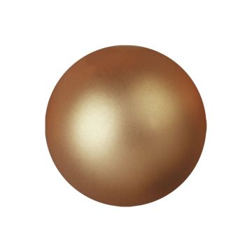 Boule de sapin de Noël FABIANA, 48 pièces, cuivre métallique, Ø3,5cm