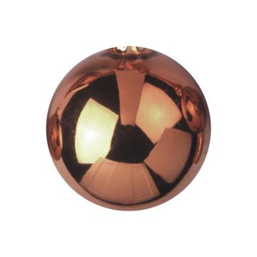 Boule de sapin de Noël FABIANA, 48 pièces, cuivre brillant, Ø3,5cm