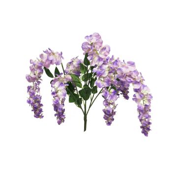 Branche décorative de glycine JIALAN, lilas, 75cm