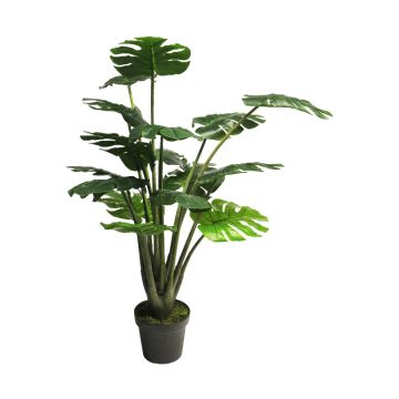 Plante artificielle Philodendron Monstera Deliciosa LEJING, pot décoratif, 120cm