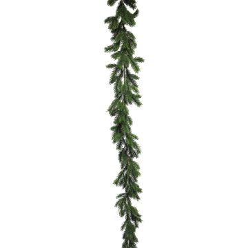Guirlande décorative de sapin FEILAN, fine, vert, 180cm