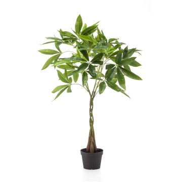 Arbre artificiel Pachira ALEC, troncs artificiels, 90cm