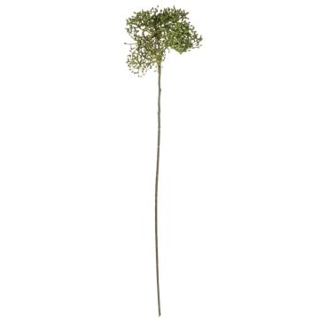 Fausse boule de neige VARINKA avec des bourgeons, aspect sec, vert, 55cm