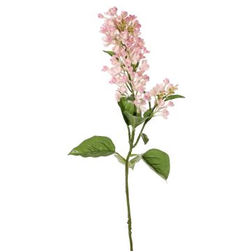 Branche décorative Lilas ADMIR, rose-crème, 80cm