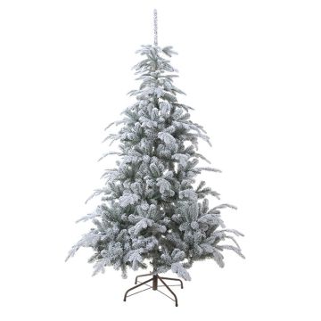 Arbre de Noël artificiel CALUNA, enneigé, 210cm