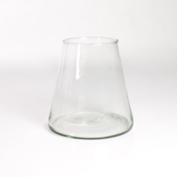 Verre à bougie conique MAX, transparent, 16cm, Ø10cm