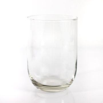 Vase transparent MARISA en verre, 20cm, Ø13,5cm