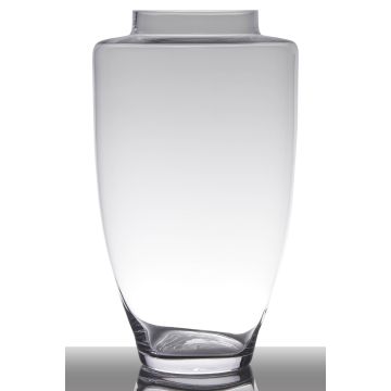 Elégant vase en verre LACEY, transparent, 60cm, Ø35cm