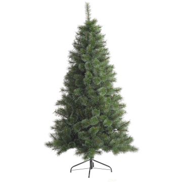 Sapin de Noël artificiel BIEL, givré, 150cm, Ø80cm