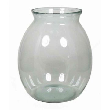 Vase transparent en verre OLDRIK OCEAN, 30cm, Ø27cm