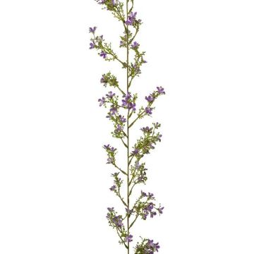 Guirlande de fleurs artificielles Jasmin GREBOS, lilas, 190cm