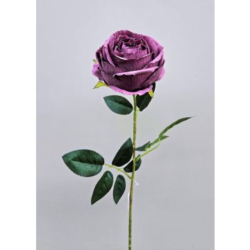 Fleur artificielle Rose CHERLEN, lilas, 60cm, Ø10cm